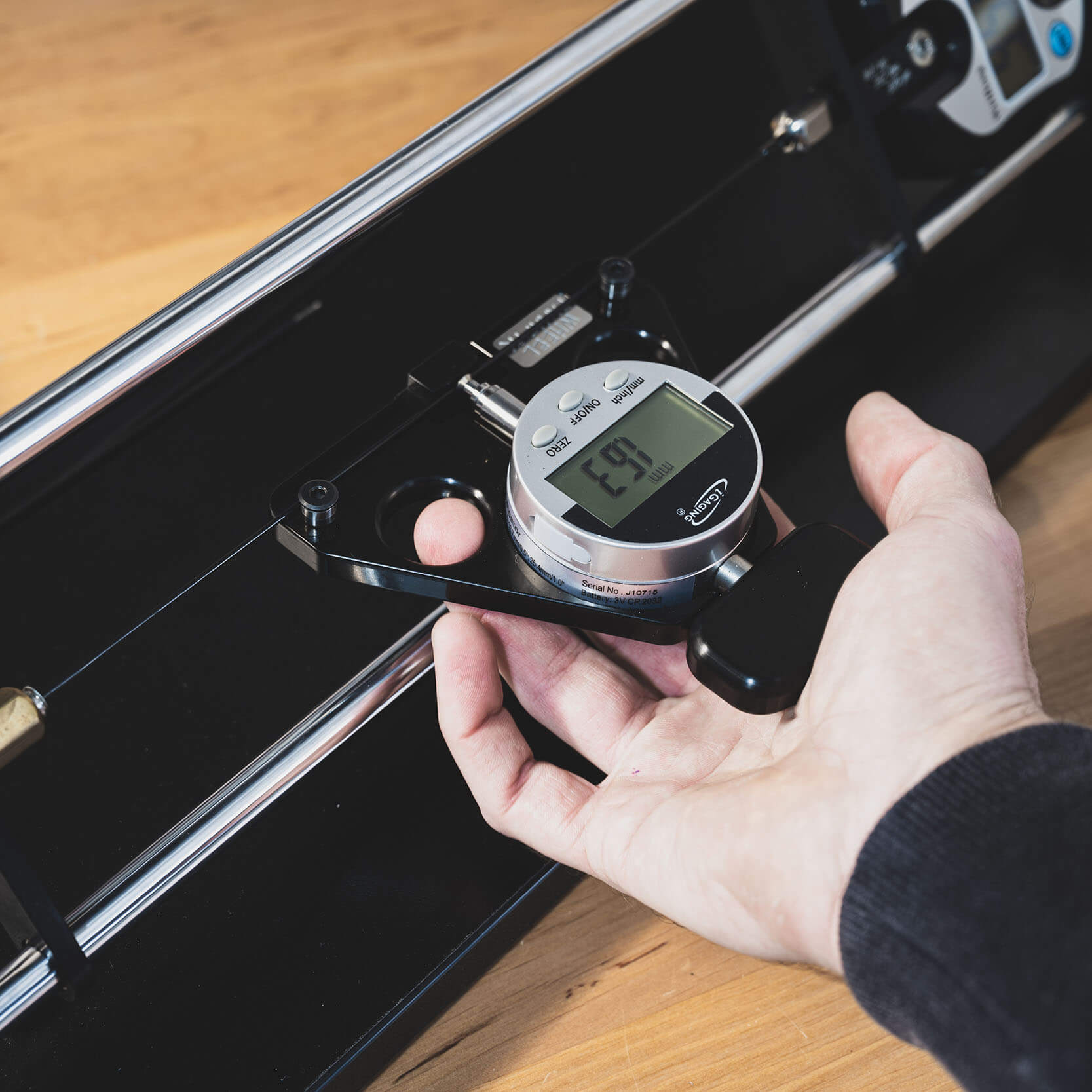 Tension meter and comparing tension charts across different spokes