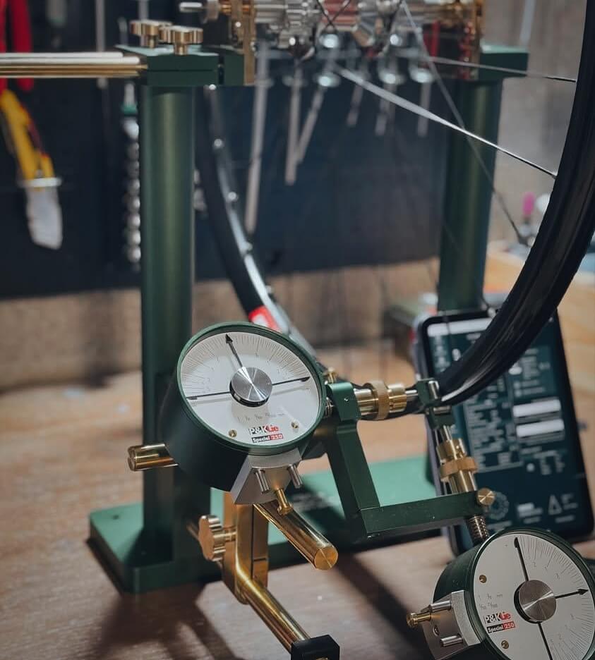 Data driven wheel building, wheelbuilding performance metrics