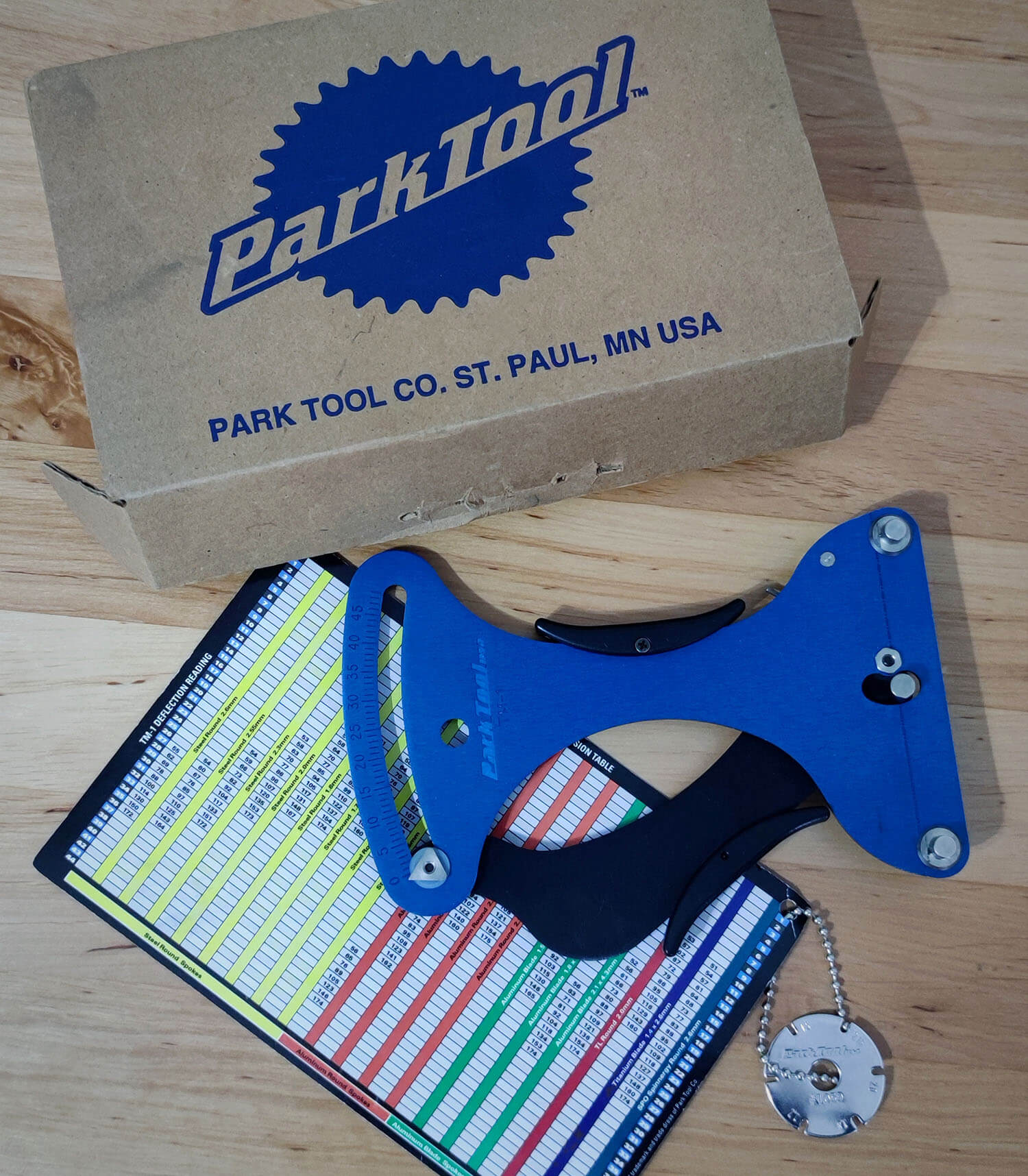 Park Tool TM-1 spoke tension meter