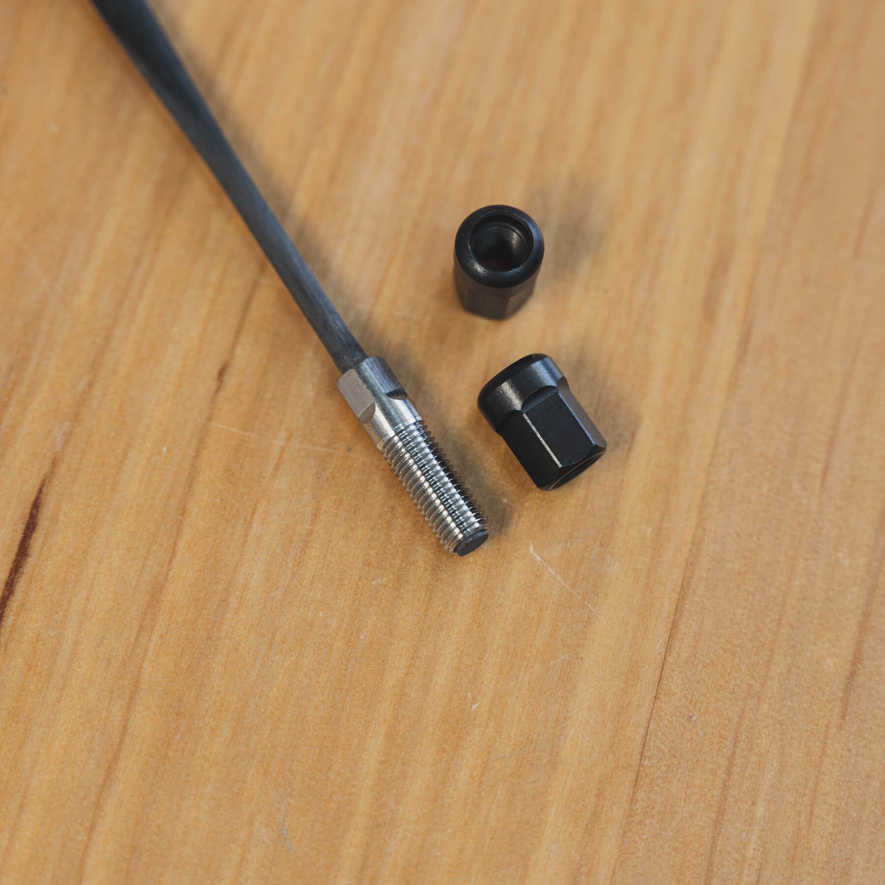 New generation carbon spokes from Light Bicycle